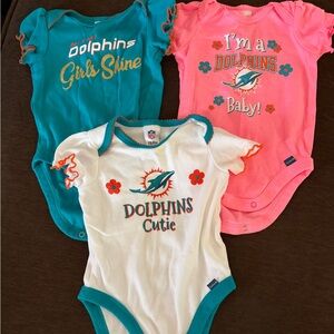 Miami Dolphins Onesie 0-3m